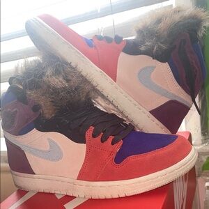 Nike Fur Multicolor Women's Sneakers